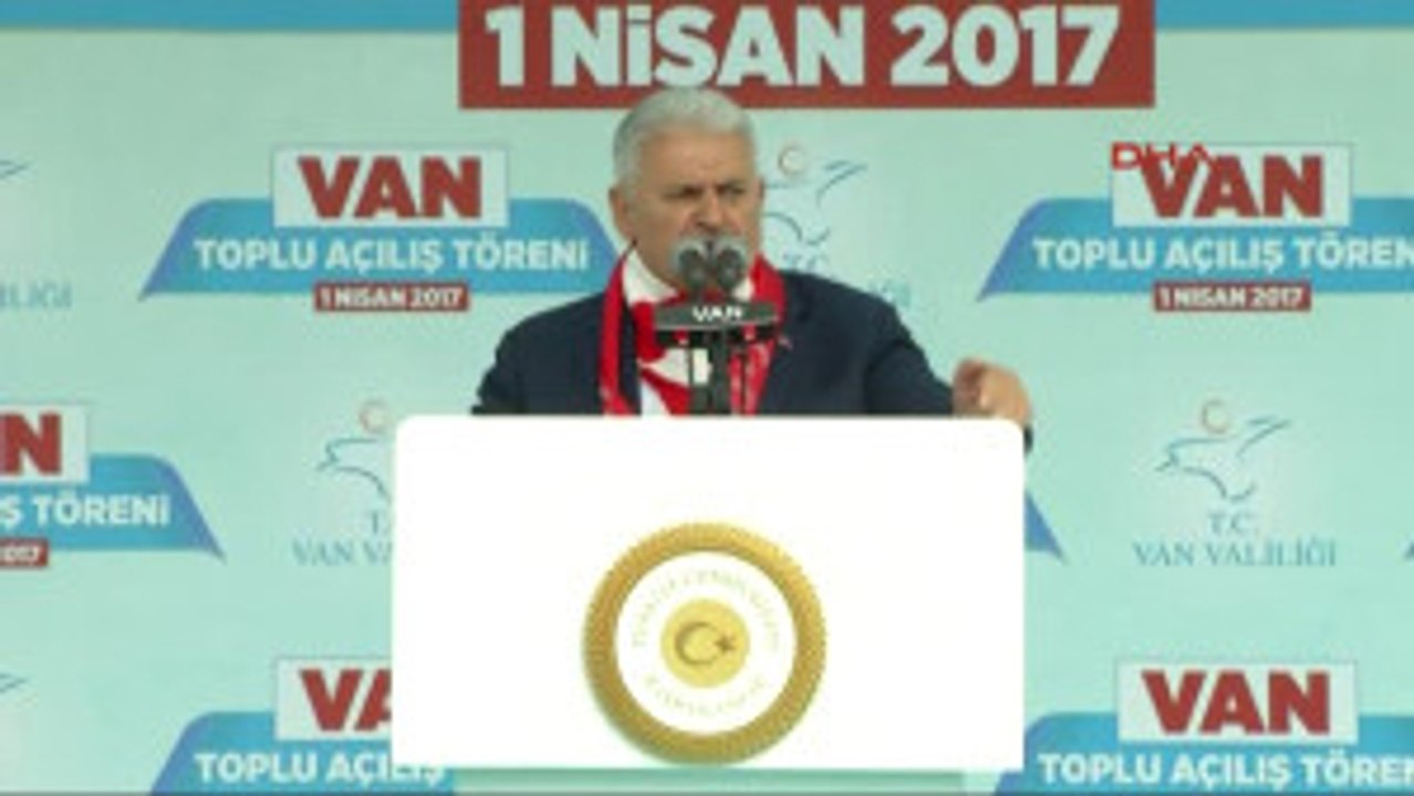 Van- Binali Yıldırım Bizleri Şimdi Türkler, Kürtler Diye Ayrıştırmak Istiyorlar -5