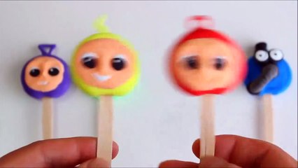Teletubbies Play Doh Ice cream finger family Song-asd