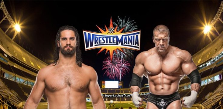 Triple H vs. Seth Rollins Wrestlemania 33