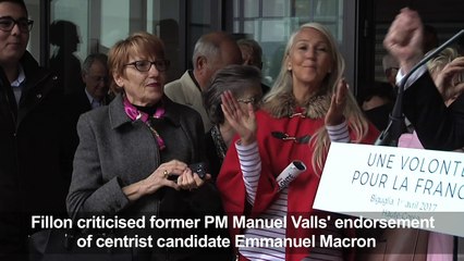 Fillon campaigns in Corsica