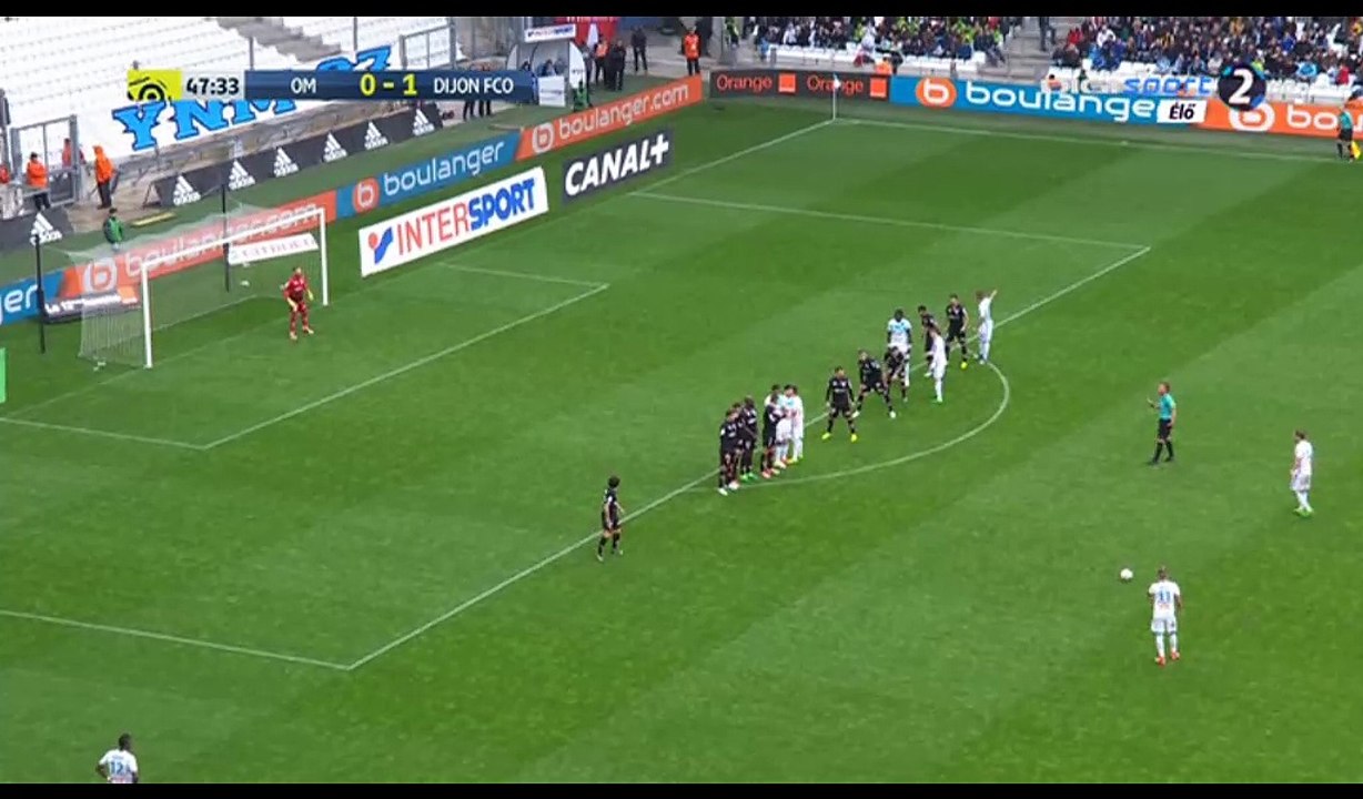Dimitri Payet Goal HD - Marseille 1-1 Dijon - 01.04.2017