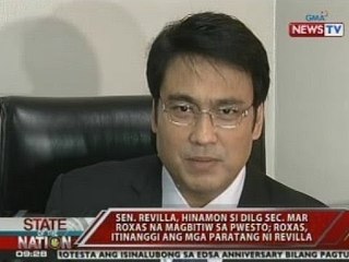 Download Video: SONA: Sen. Revilla, hinamon si DILG Sec. Mar Roxas na magbitiw sa pwesto