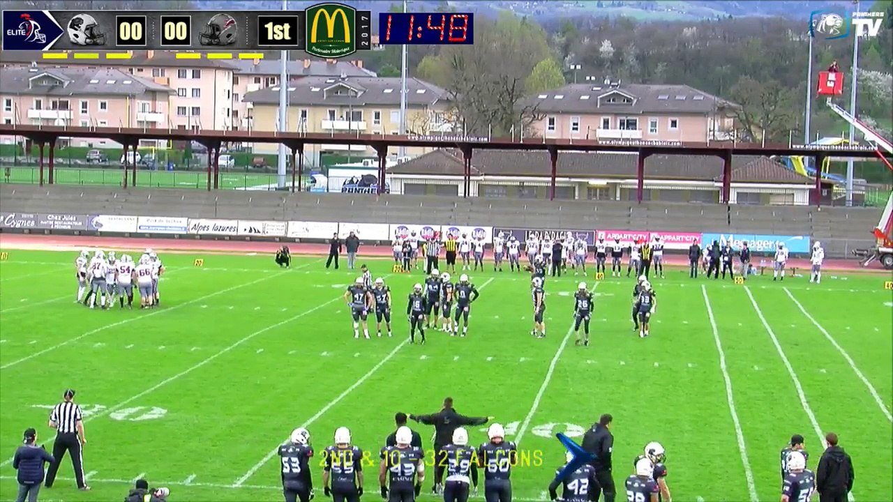 Black Panthers VS Falcons - Journée 6 - Elite 2017