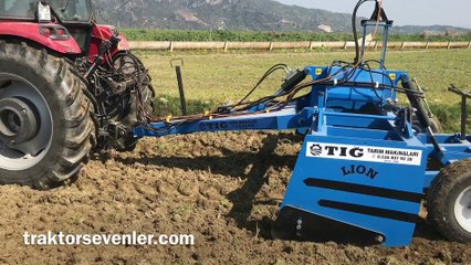 60 & 120 Beygir arası traktörler için lazerli tesviye makinesi