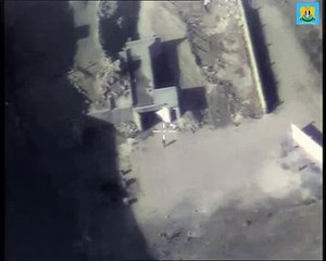 Атака ВКС РФ по командному пункту Джебхат Ан-Нусры на севере провинции Хама