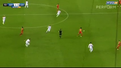 Ryan Mendes GOAL HD Antalyaspor 1 - 1 Kayserispor - 01.04.2017