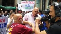 Manifestantes invadem link da Globo e deixam repórter desnorteado