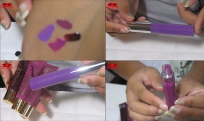DIY Liquid Lipsticks ft. LA Girl Glazed Lip Paints