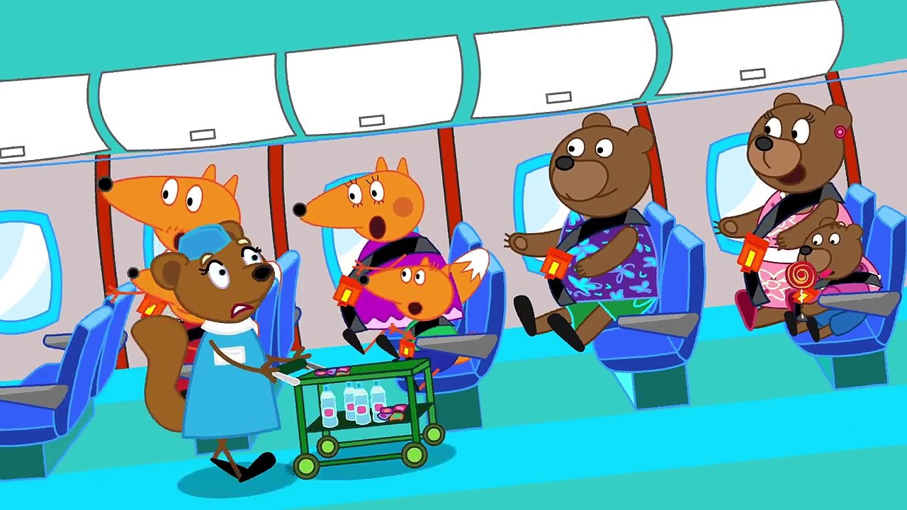 Fox Family PLANE CRASH 2 Funny Story Full Episodes Gummy Bear Crying in Real Life