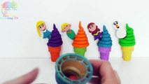 Thomas The Tank Engine Peppa Pig Frozen Play Doh Ice Creamrises _ Creative Kids Fun-8