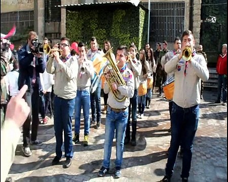 Первый выпуск сирийских военнослужащих из центра разминирования в Алеппо