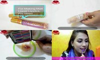 DIY Matte Liquid Lipsticks! Easy, Cheap, Long-lasting In Just Rs.20