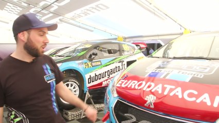 Auto - Rallycross : Dubourg présente sa 208 WRX