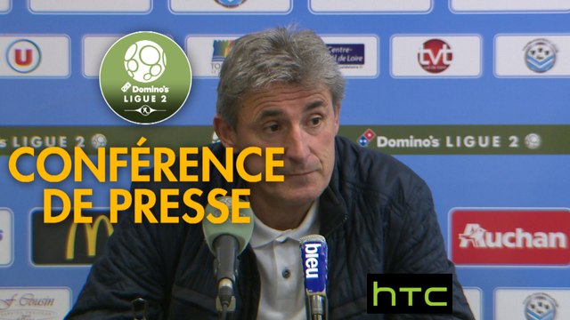 Conférence de presse Tours FC - Red Star FC (3-1) : Gilbert ZOONEKYND (TOURS) - Claude ROBIN (RED) - 2016/2017