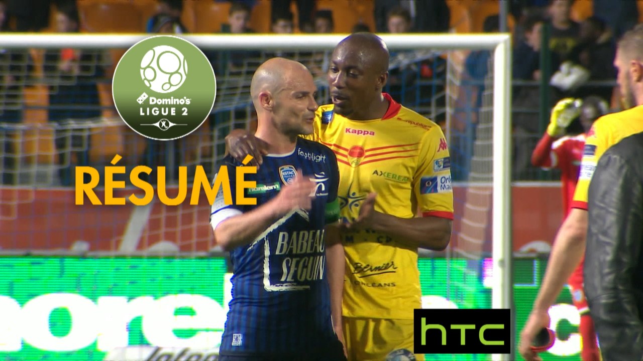 ESTAC Troyes - US Orléans (4-2)  - Résumé - (ESTAC-USO) / 2016-17