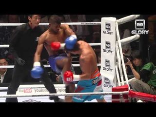 GLORY: Vicious Striking Knee KO (Andy Ristie)