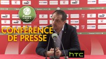 Conférence de presse Nîmes Olympique - Valenciennes FC (1-0) : Bernard BLAQUART (NIMES) - Faruk HADZIBEGIC (VAFC) - 2016/2017