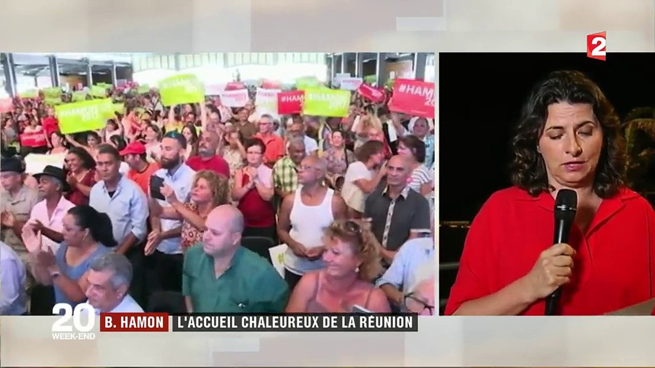 Présidentielle 2017 : accueil chaleureux pour Benoît Hamon à La Réunion
