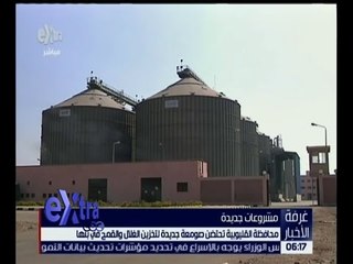 غرفة الأخبار | محافظة القليوبية تحتضن صومعة جديدة لتخزين الغلال والقمح في بنها
