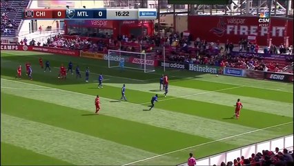 Bastian Schweinsteiger scores on his debut for Chicago Fire