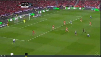Pereira Goal - Benfica Lisbon vs FC Porto 1-1  01.04.2017 (HD)