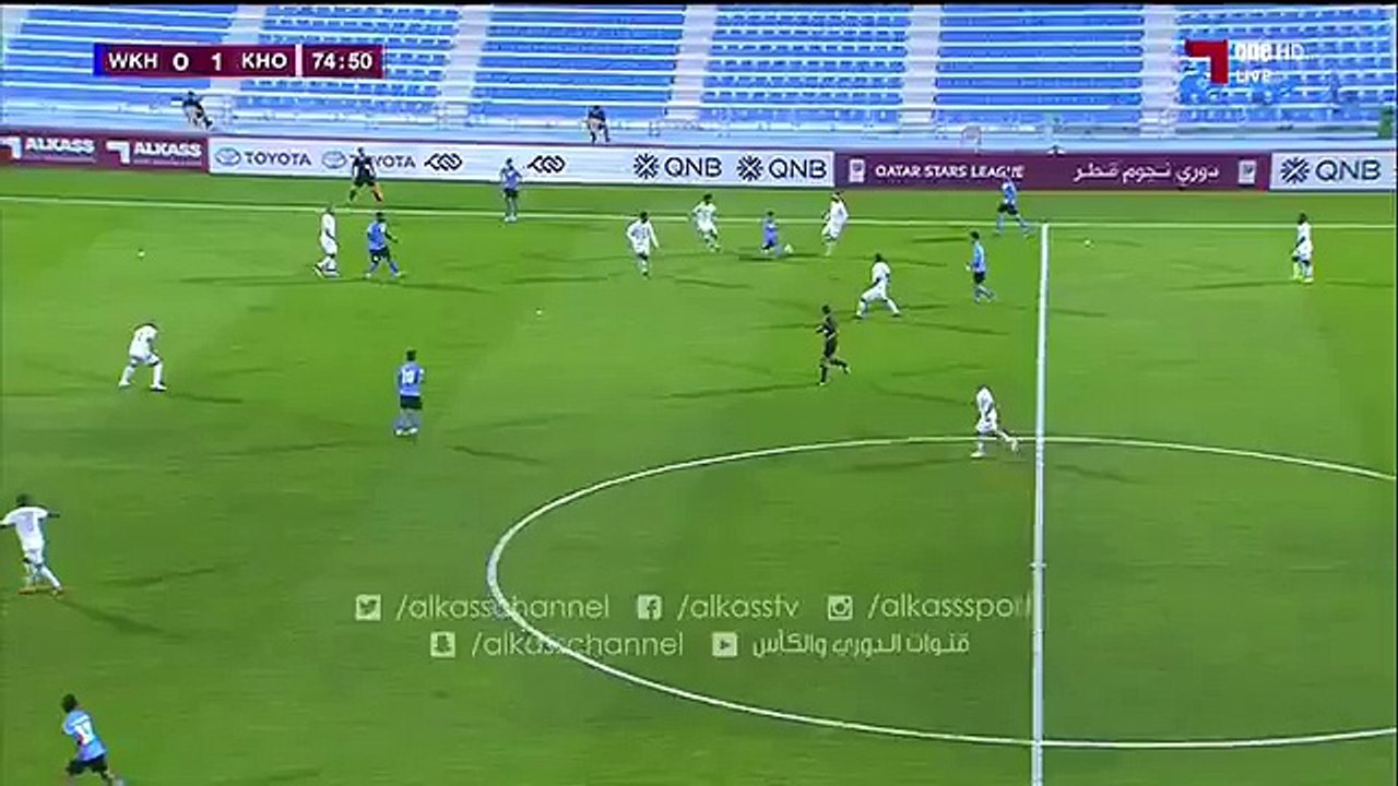 هدف محسن ياجور أمام الوكرة - 01.04.2017