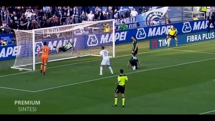 Paolo Cannavaro Amazing Bicycle Kick On The Line Save vs Lazio!