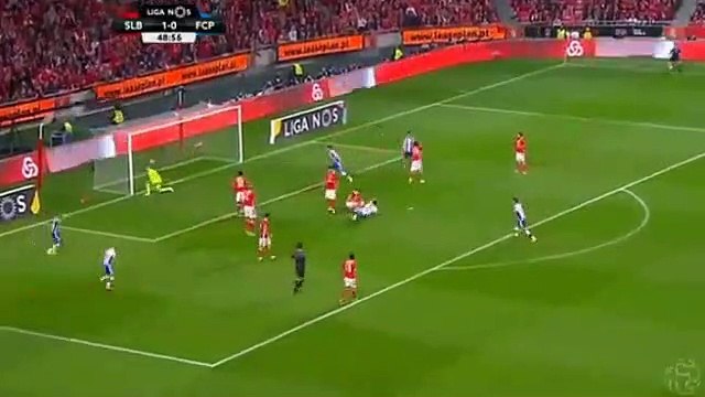 Maxi Pereira Goal HD - Benfica 1-1 FC Porto - 01.04.2017