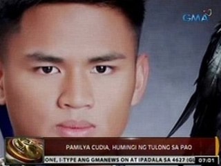 24 Oras: Pamilya Cudia, humingi ng tulong sa pao para i-apela  ang pagka-dismiss sa PMA cadet