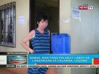 BP: Babae, nakitang palabuy-laboy sa lansangan sa Calamba, Laguna