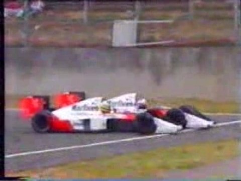 1989 Formule 1 Grand Prix Suzuka,Senna and Prost Crash