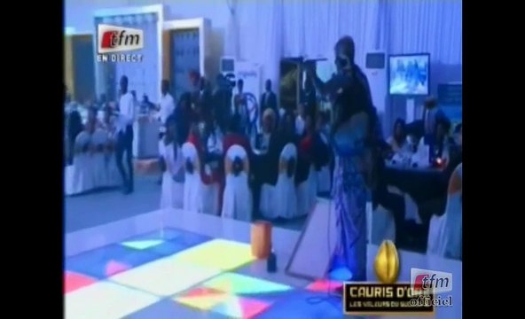 Marie Ndiago à la soirée des cauris d'or