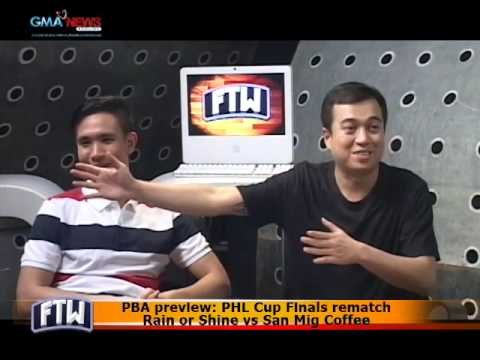 FTW: PBA preview: PHL Cup Finals rematch - Rain or Shine vs San Mig Coffee