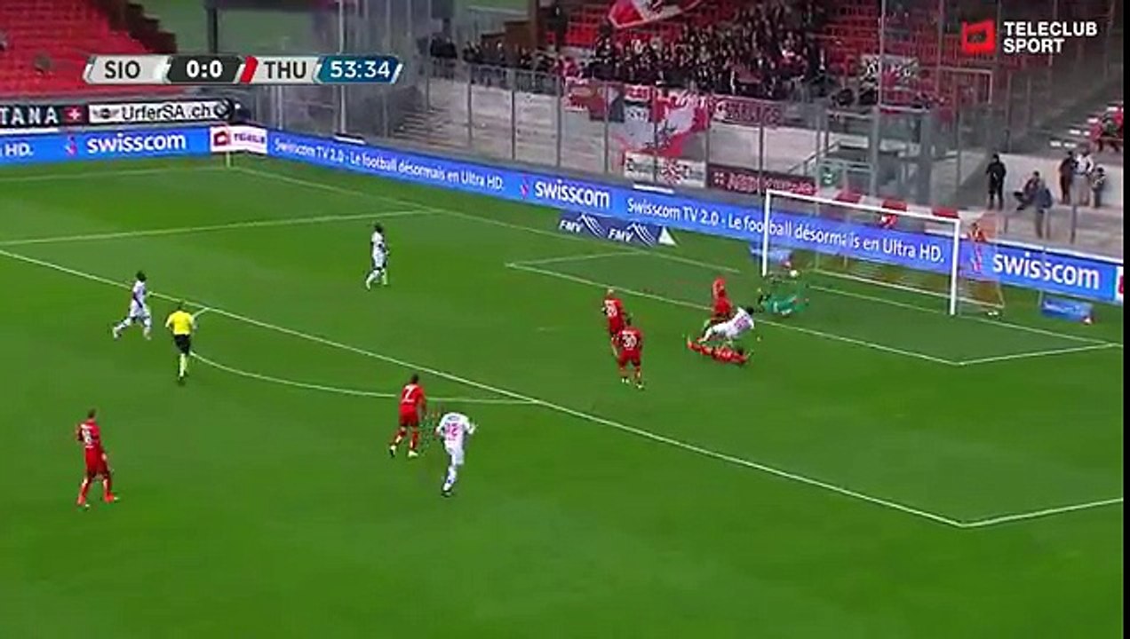 FC Sion 1:0 FC Thun (Swiss Super League 1.April 2017)
