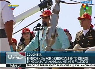Pdte. de Venezuela ofrece ayuda al pueblo de Colombia