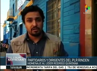 Paraguay: policía asesina a joven dirigente del PLR