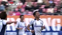 Niigata 2:3 Gamba Osaka (Japanese J League. 1 April 2017)