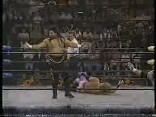 WCW - 1996 - Damon Striker (Edge) vs Meng - Edge es Jobber