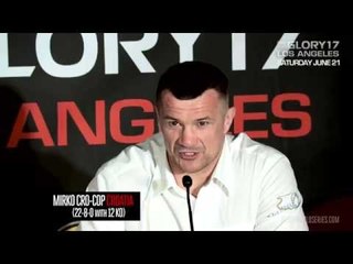 GLORY 17 Los Angeles - Miller vs. Cro Cop Pre Fight Press Conference