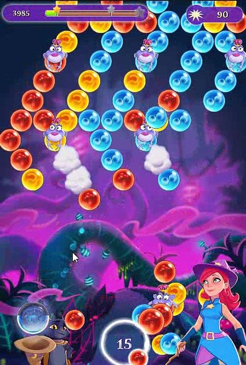 Bubble Witch Saga 3 - LEVEL 281