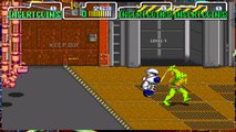 Teenage Mutant Ninja Turtles TMNT Arcade Game 1989 Retro Walkthrough stage 6