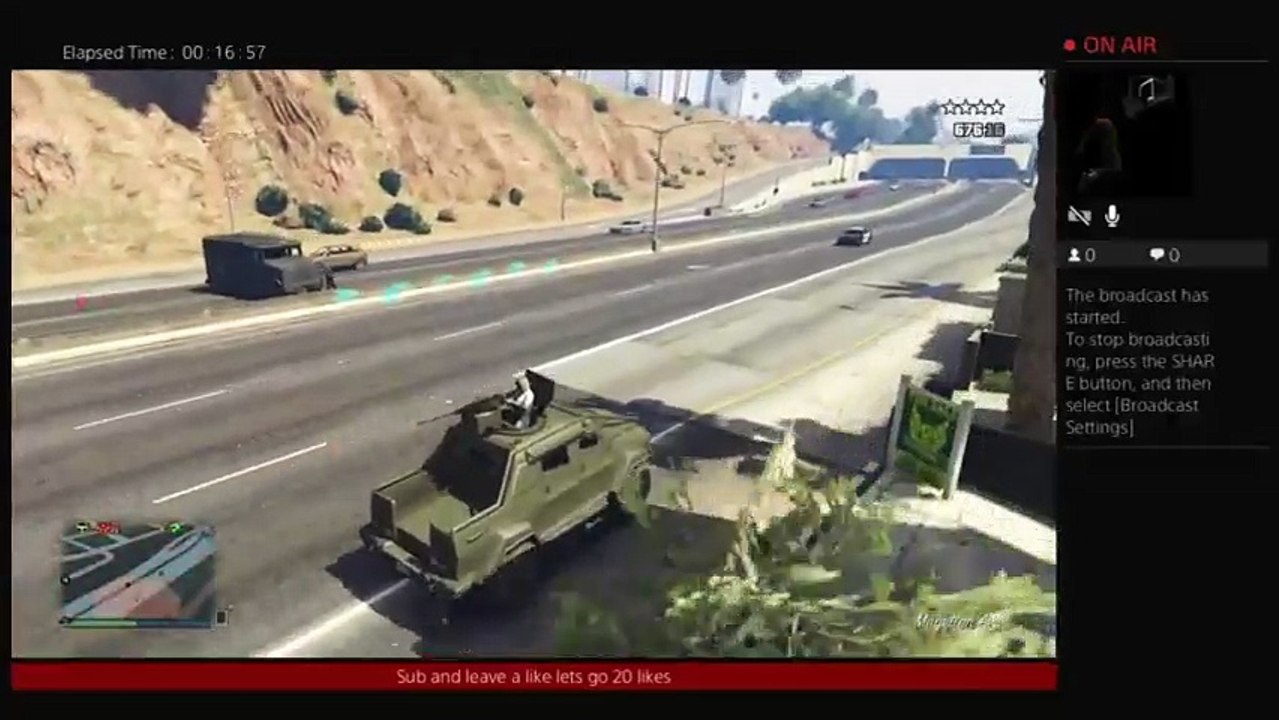 Playing gta5 (9)