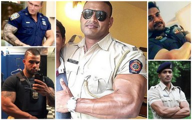 Bodybuilder Officers INDIA Vs PAKISTAN Vs USA, Comparison