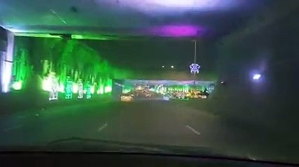 Beautiful Night View Of Lahore Pakistan On 23rd MARCH