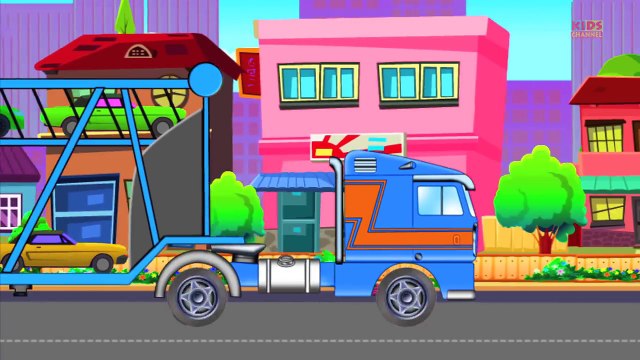 Cars and Trucks Compilation | Cars And Heavy Vehicles | kids videos | learn street vehicles