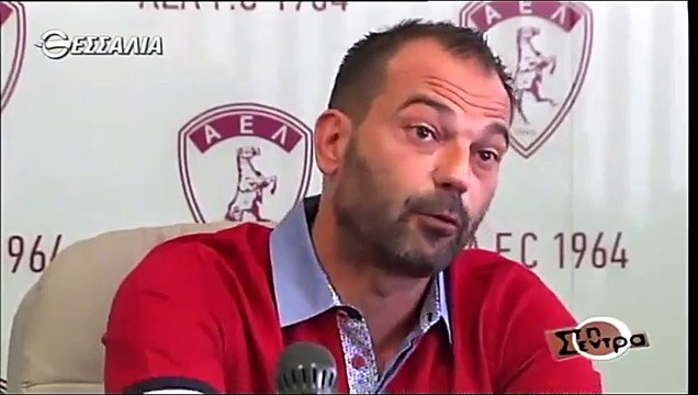 Συνέντευξη τύπου Παναγόπουλος (10-10-2014) Στη σέντρα-Tv thessalia (ΑΕΛ 2014-15)