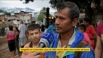 Tragédie en Colombie: plus de 200 morts dans une coulée de boue
