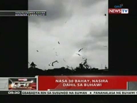 QRT: Nasa 30 bahay, nasira dahil sa buhawi