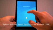 ByPass Factory Reset Protection on Android FRP with no OTG, no ROOT, no Cable