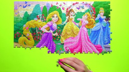 Disney PRINCESS Learn Puzzle Games Cinderella Raora Be